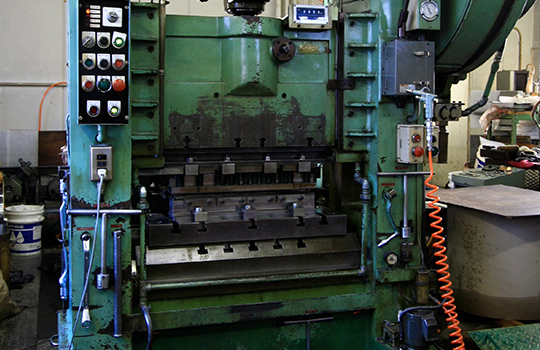 Precision press for special profile